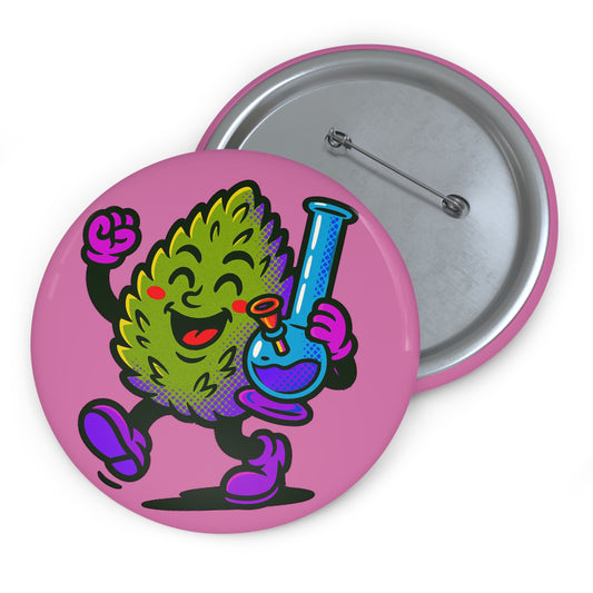 Colorful Marijuana Pin Buttons, Fun Cannabis Pins, Custom Badge, Gift for Stoners, Party Favors, Treat Yourself!