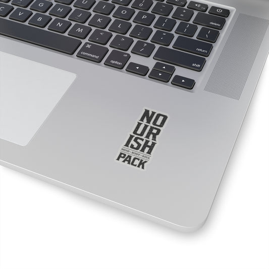 No Ur Ish NOURISH Block Sticker