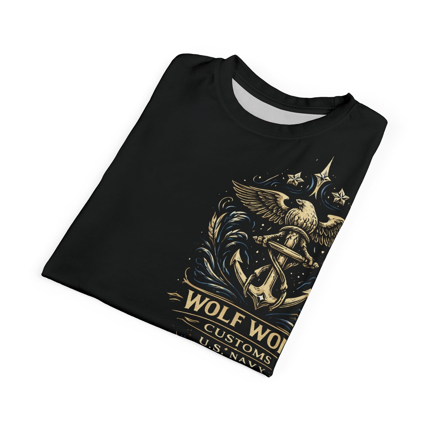 Wolf Worx Customs Hot Rod Heroes US Navy T Shirt