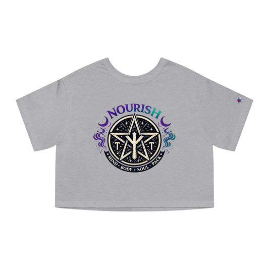 No Ur Ish NOURISH Cropped T-Shirt SA/DA Awareness (Proceeds Benefit Charity)