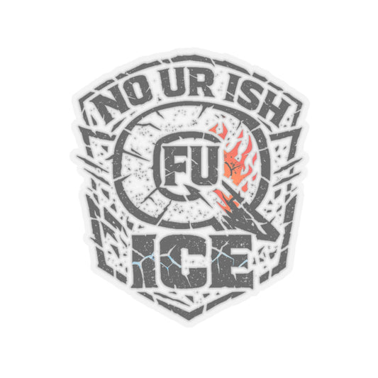 HEAT WINS! Kenzie Killz / Wolf Worx Customs / Witch Wolf / NO UR ISH Nourish Badge PROTEST COLLAB STICKER ALL Proceeds Go To Charity!