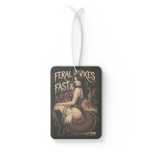 Feral Foxes Audiwifey Air Freshner