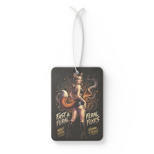 Feral Foxes Sophia In Motion Air Freshner