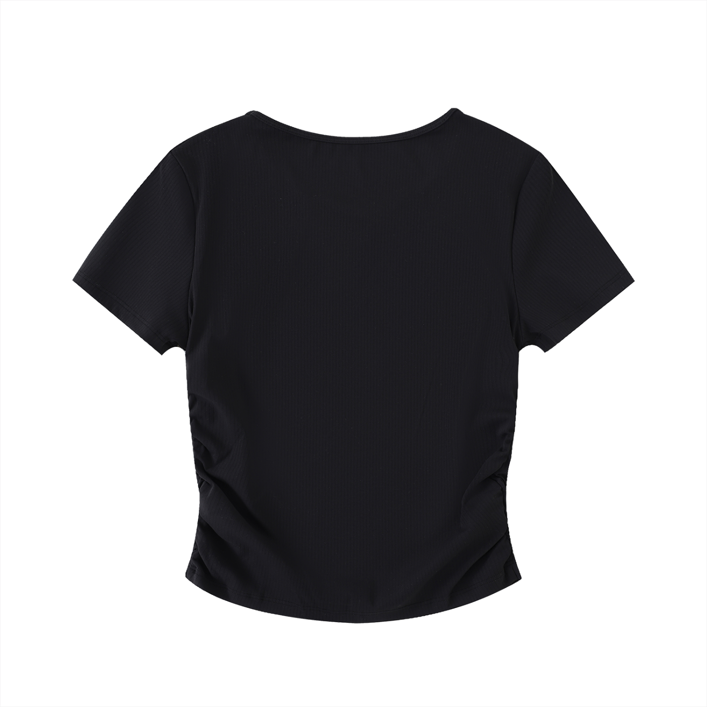 No Ur Ish Ruched Bodycon Crop Top