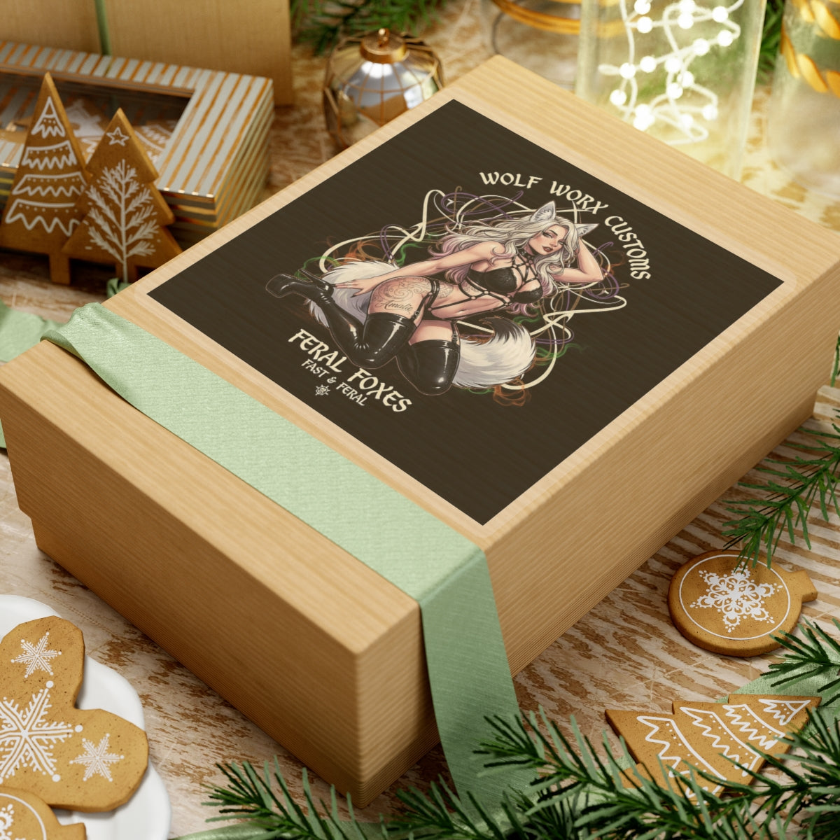 Feral Foxes Amalie Sticker