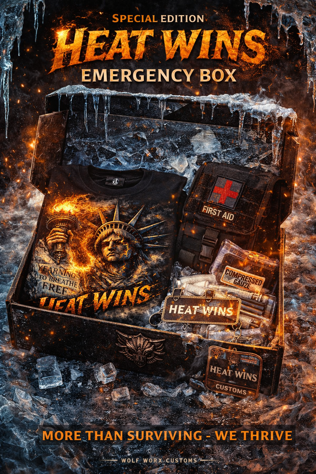 HEAT WINS! COLLECTOR AND PREPAREDNESS BOX