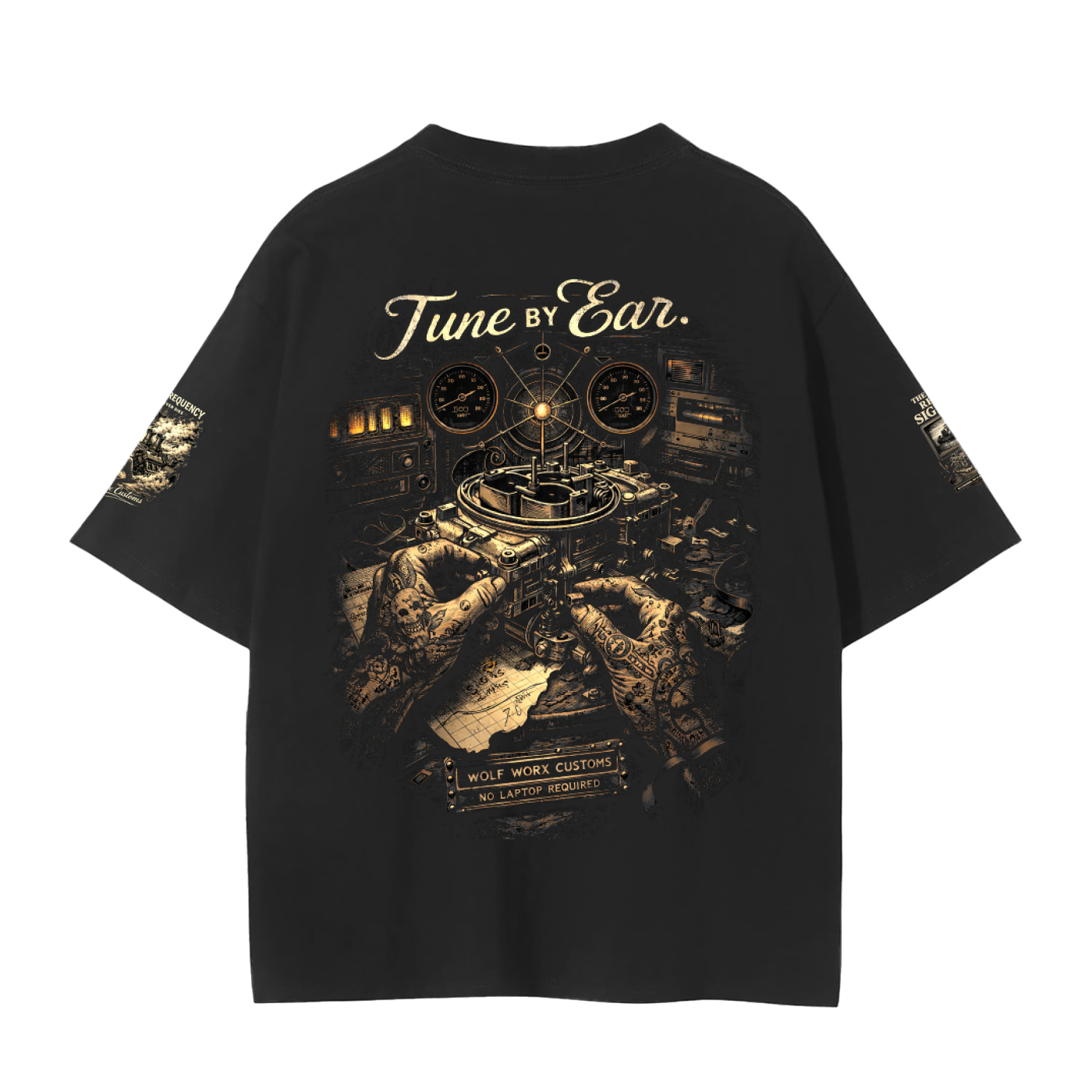 Wolf Worx Customs Analog Revenge Tune By Ear Unisex Seamless T-Shirt