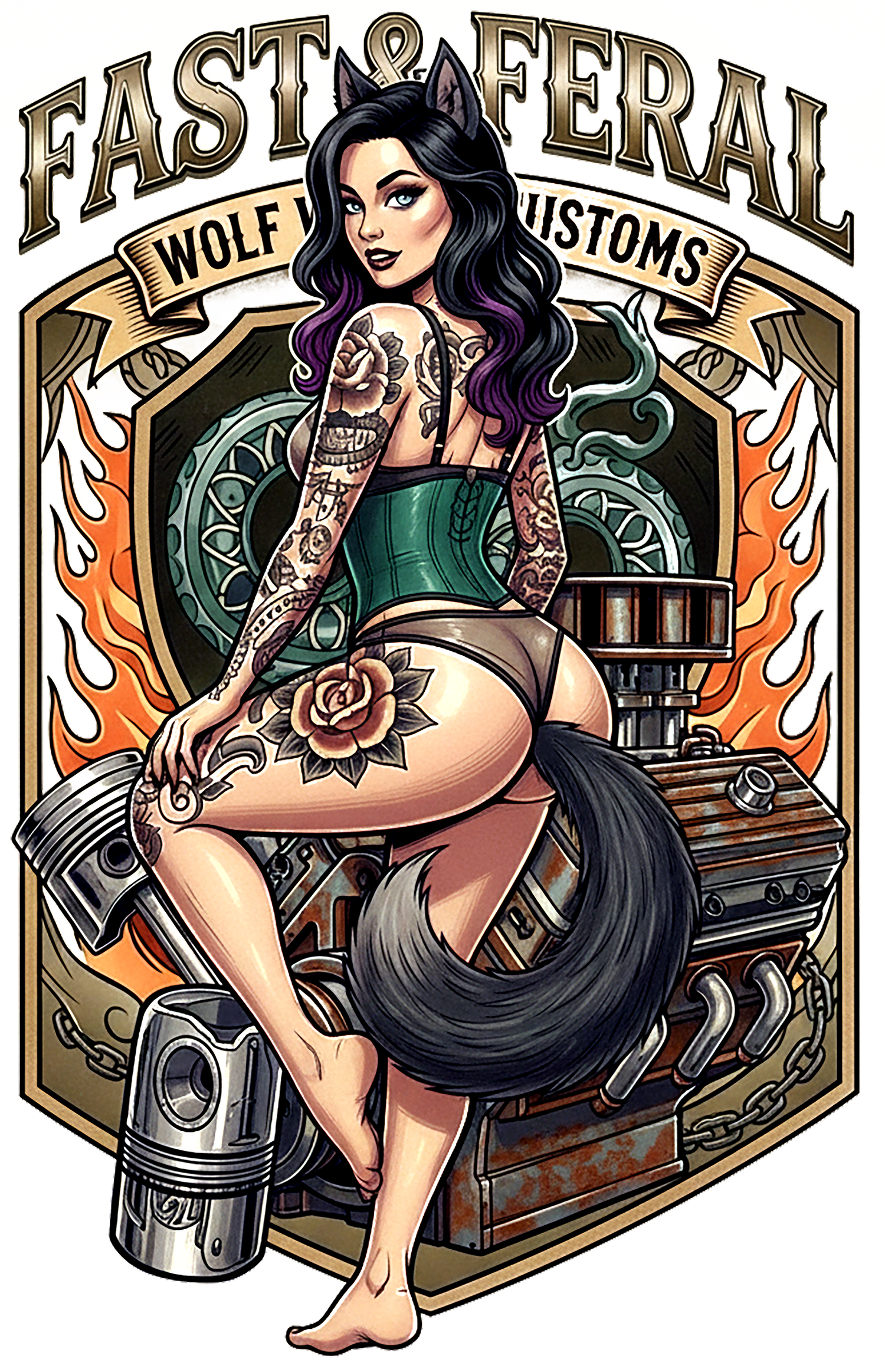 LIMITED DROP Hogwarts Hot Rods