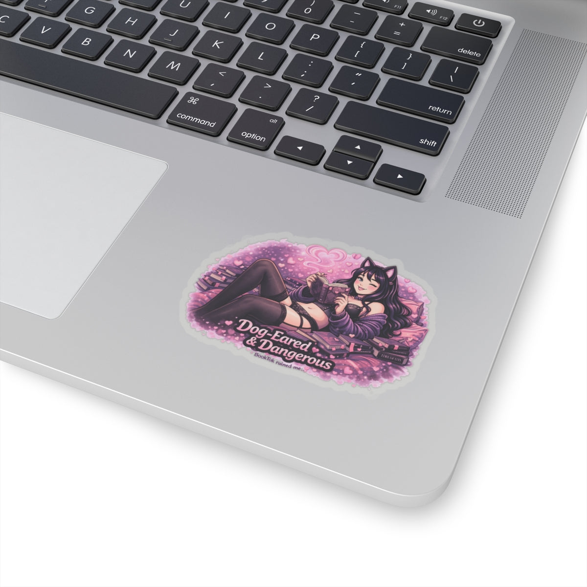 Kenzie Killz Manic Merch Dog Eared Booktok Sticker