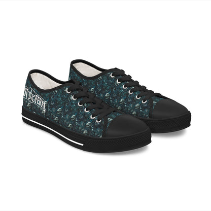 Fast & Feral Blue Occult Women's Low Top Sneakers