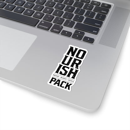 No Ur Ish NOURISH Block Sticker