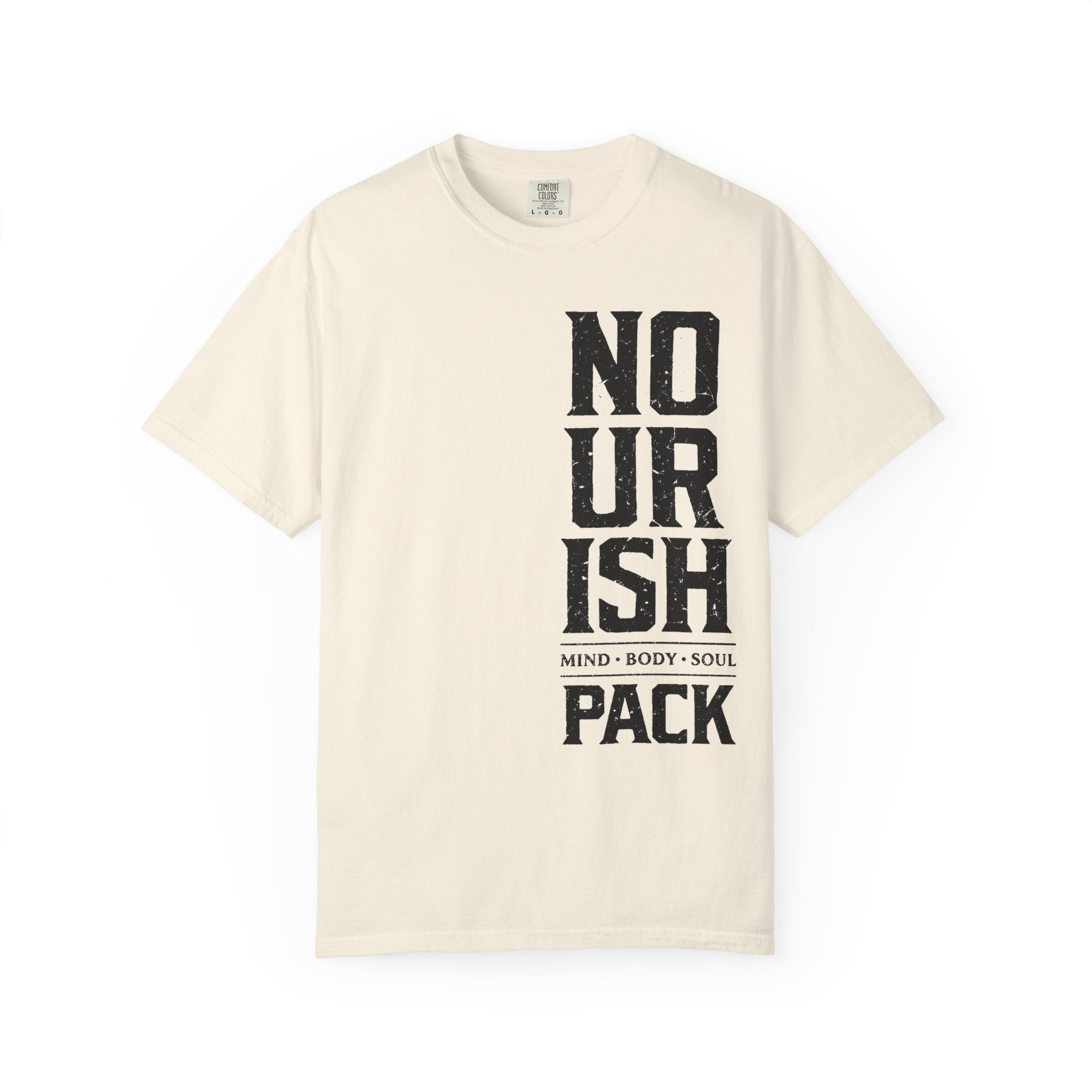 NO UR ISH NOURISH Mind Body Soul Pack Unisex T - Shirt