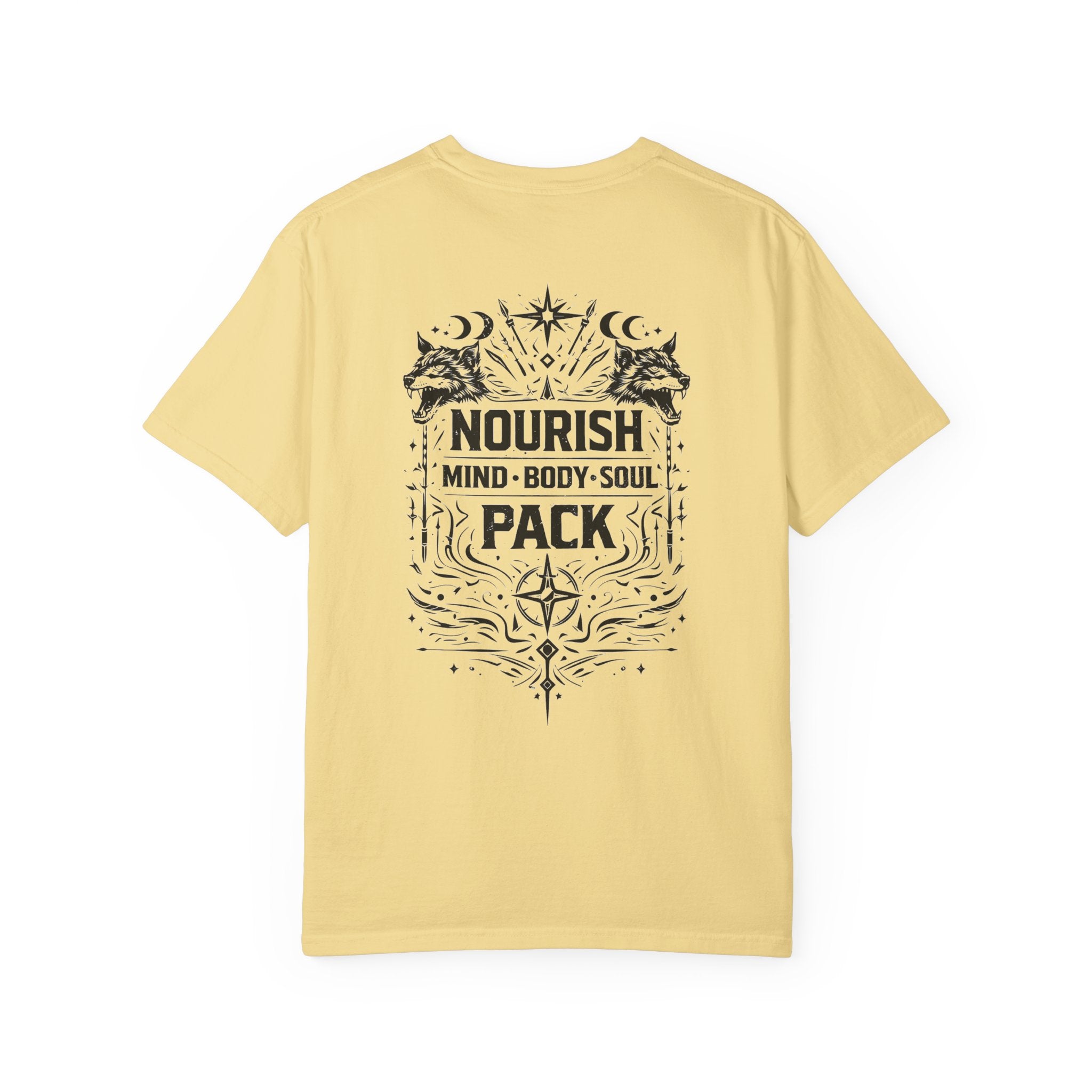 NO UR ISH NOURISH Mind Body Soul Pack Unisex T - Shirt