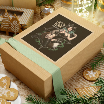 Feral Foxes Vixen Sticker