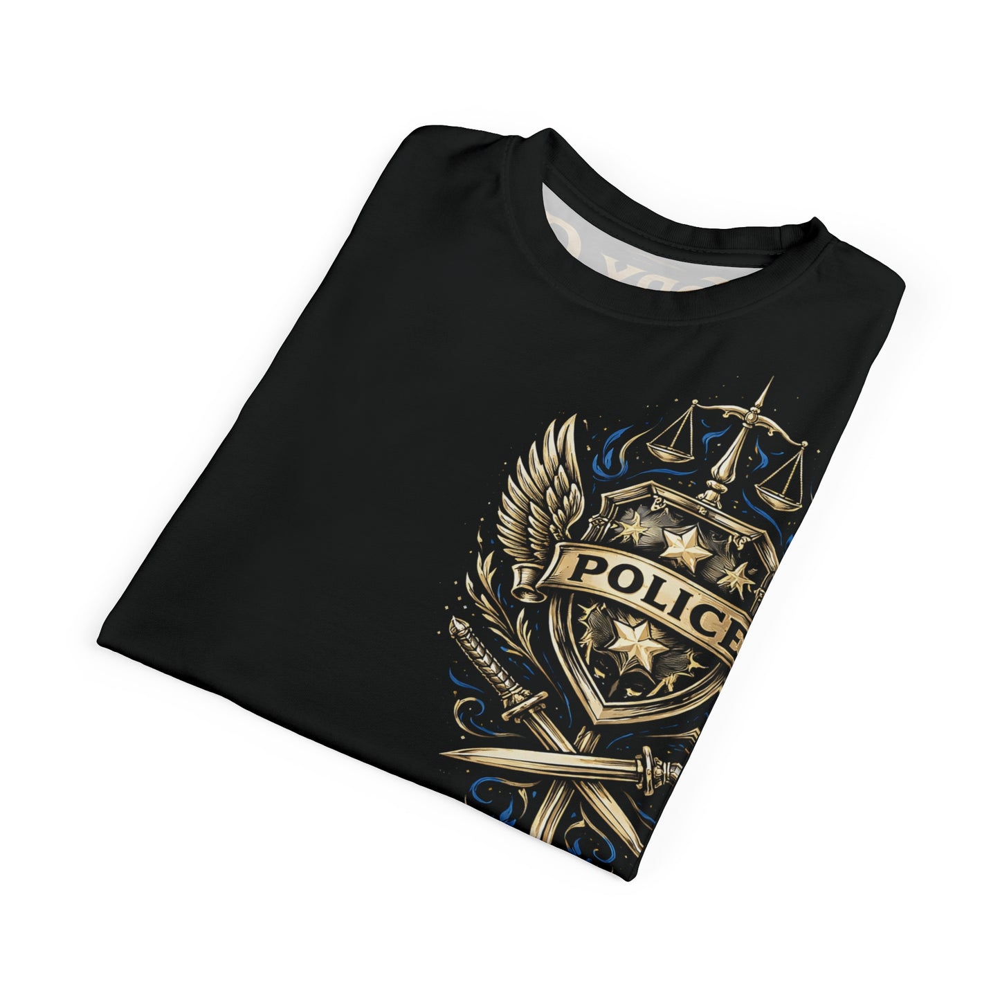 Wolf Worx Customs Hot Rod Heroes Police T Shirt