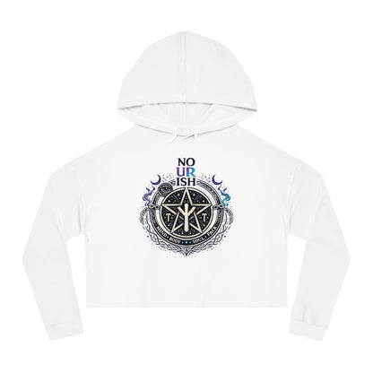 No Ur Ish NOURISH Cropped Hoodie SA/DA Awareness (Proceeds Benefit Charity)