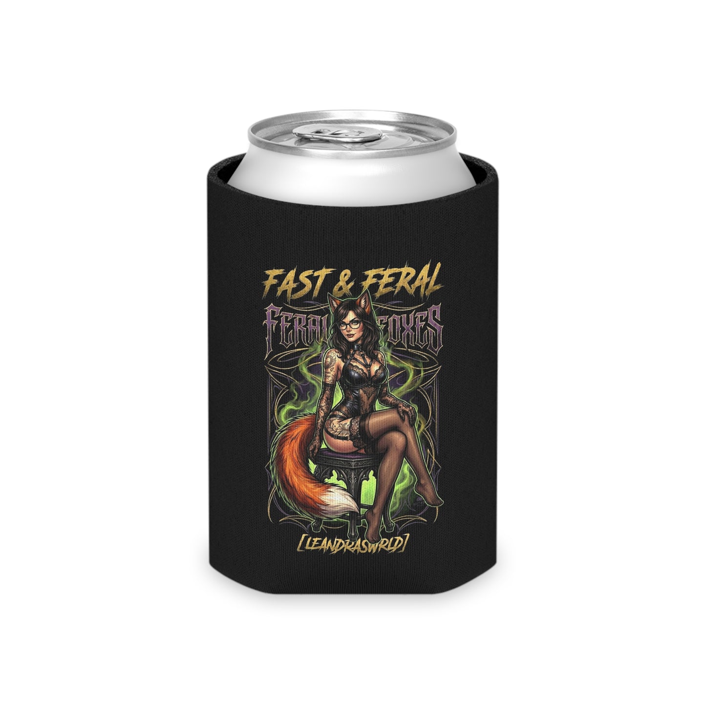 Feral Foxes Leandra                                                    Coozie