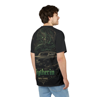 Wolf Worx Customs "Hogwarts Hotrods" Slytherin T- Shirt