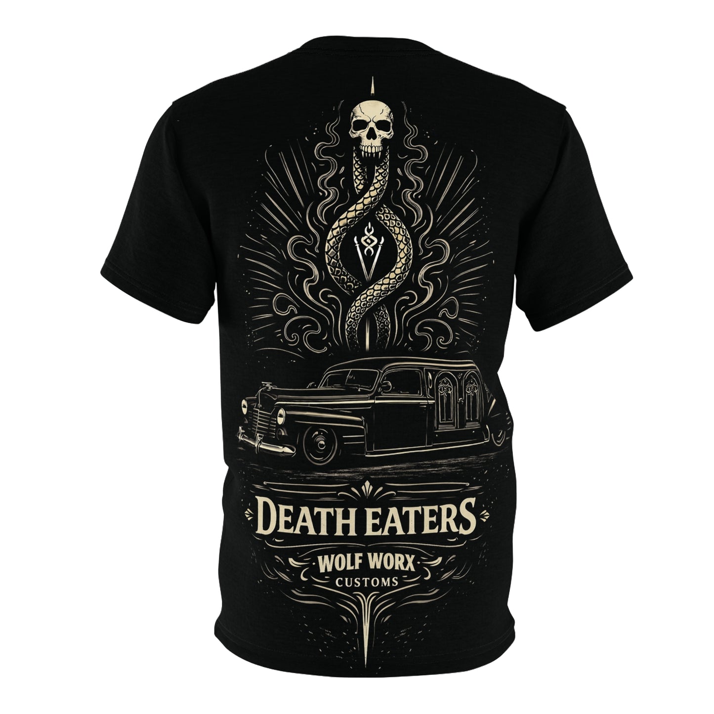 Wolf Worx Customs "Hogwarts Hotrods" Death Eater T- Shirt