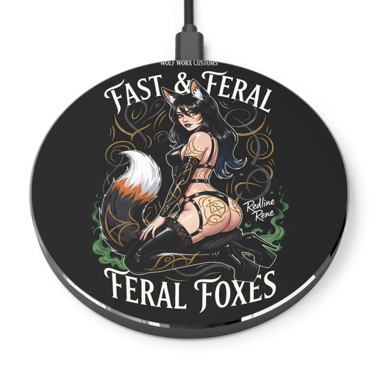 Feral Foxes Redline Wireless Charger