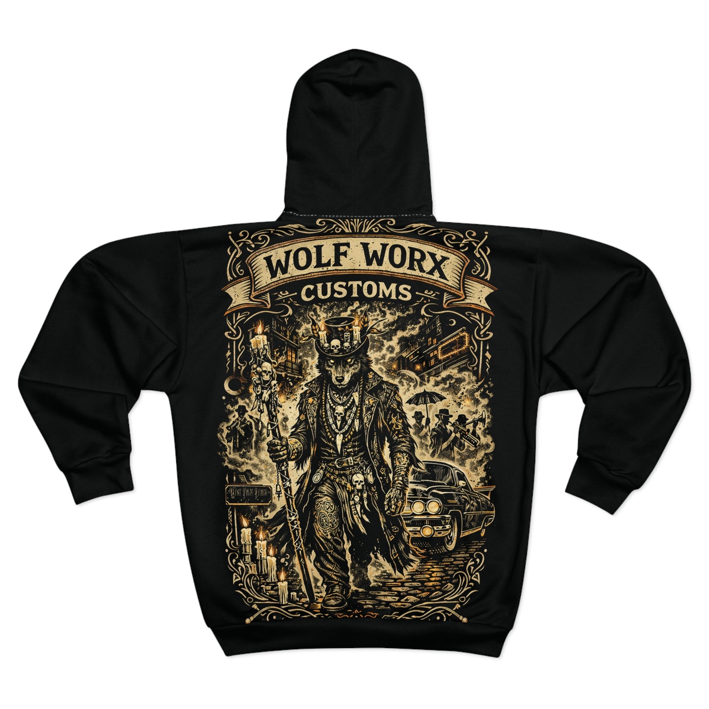 Wolf Worx Customs Second Line Hoodie