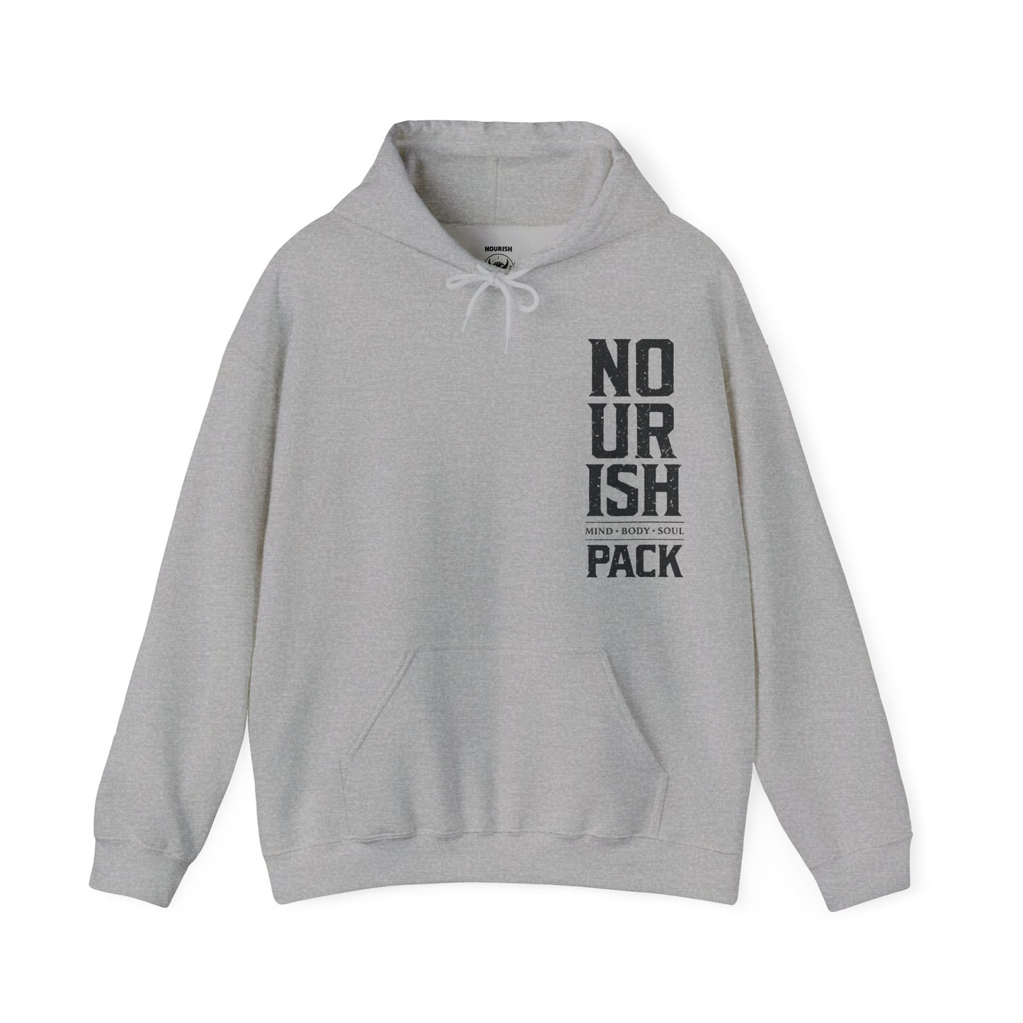 NOURISH No Ur Ish Hooded Sweatshirt