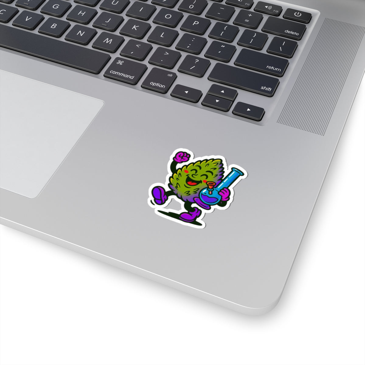 Cheerful Cannabis Stickers, Fun Vibes Accessories for Stoners, Laptop Decor, Cannabis Enthusiasts Gifts, Colorful Weed Art, Cool Stickers