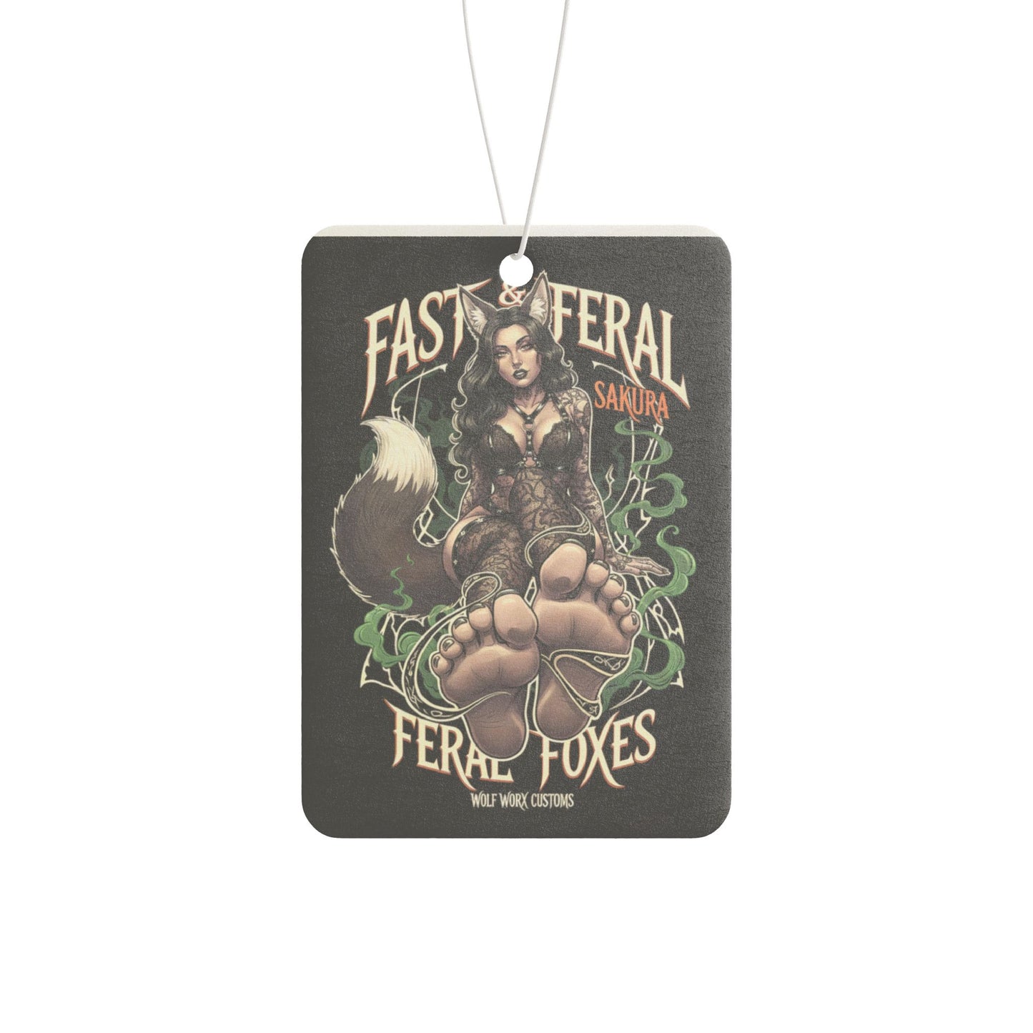 Feral Foxes Sakura Air Freshener