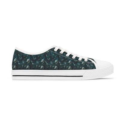 Fast & Feral Blue Occult Women's Low Top Sneakers