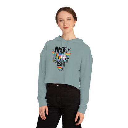 NO UR ISH Nourish Cropped Pride Sweatshirt (Proceeds Benefit Charity)
