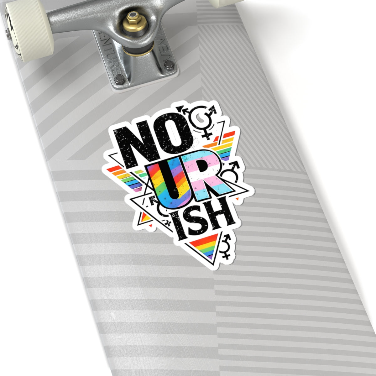 Kenzie Killz NO UR ISH LGBTQ Advocacy STICKER (Portion Of ALL Sales Benefits LGBTQ Charities)