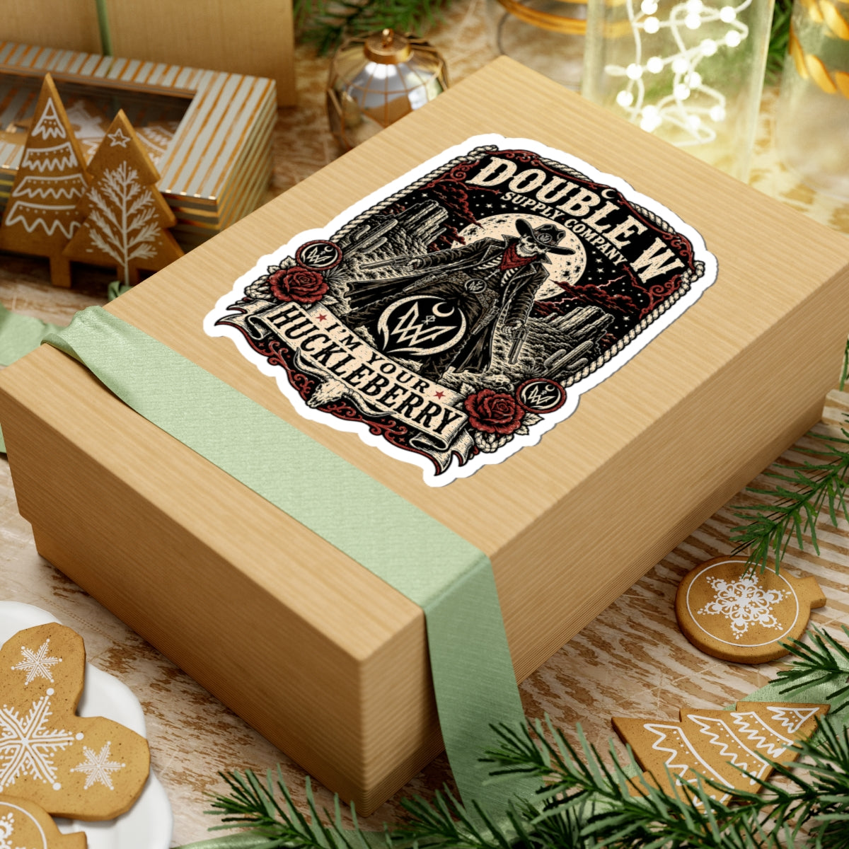 I'm Your Huckleberry Double W Supply Co Sticker