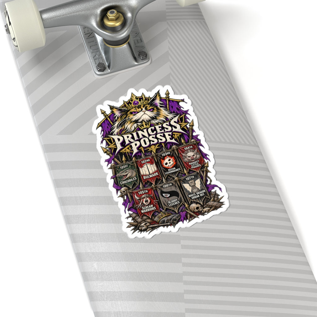 Dungeon Crawler Carl Princess Posse Faction Wars Batallions Sticker