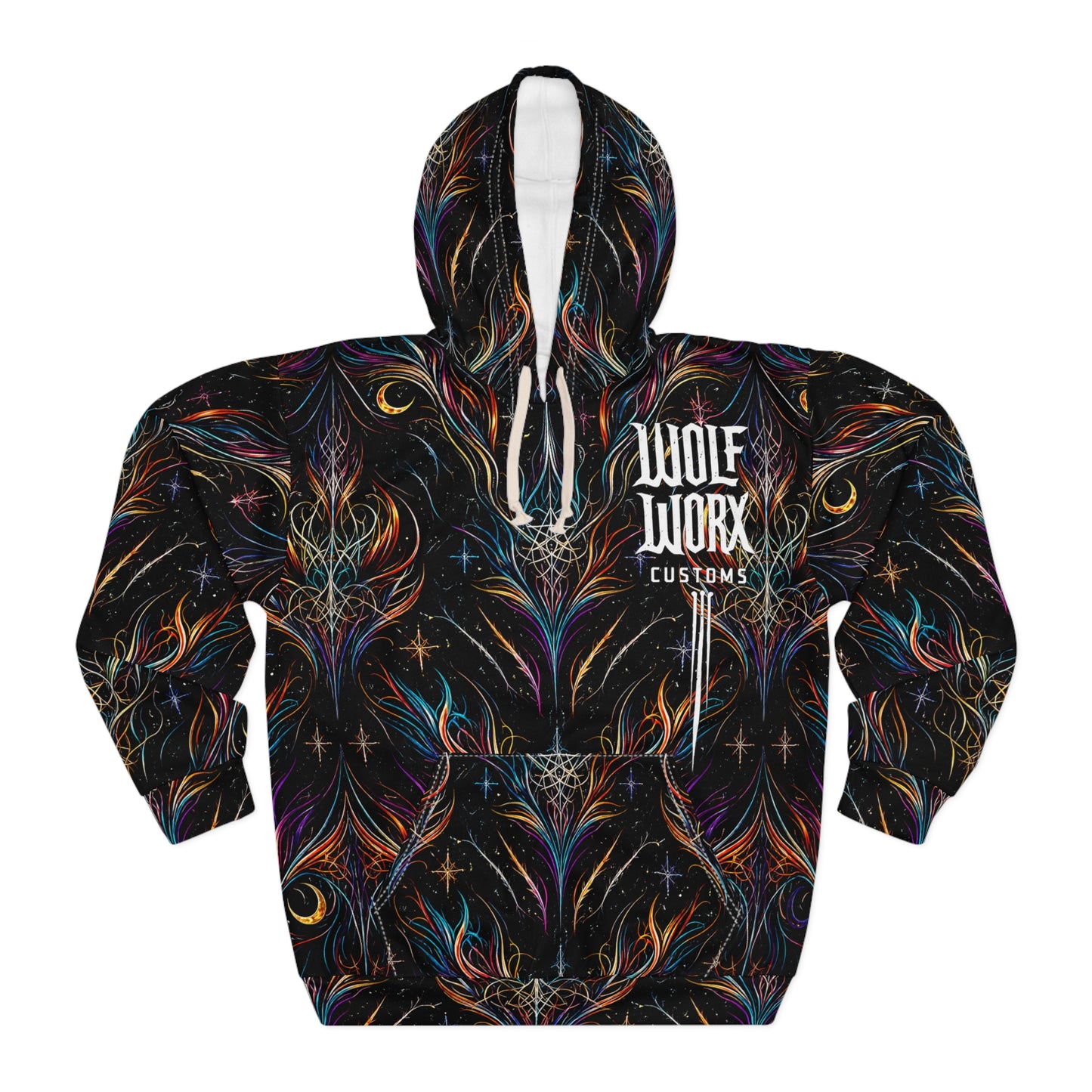 Wolf Worx Customs Fast & Feral Graphic Hoodie