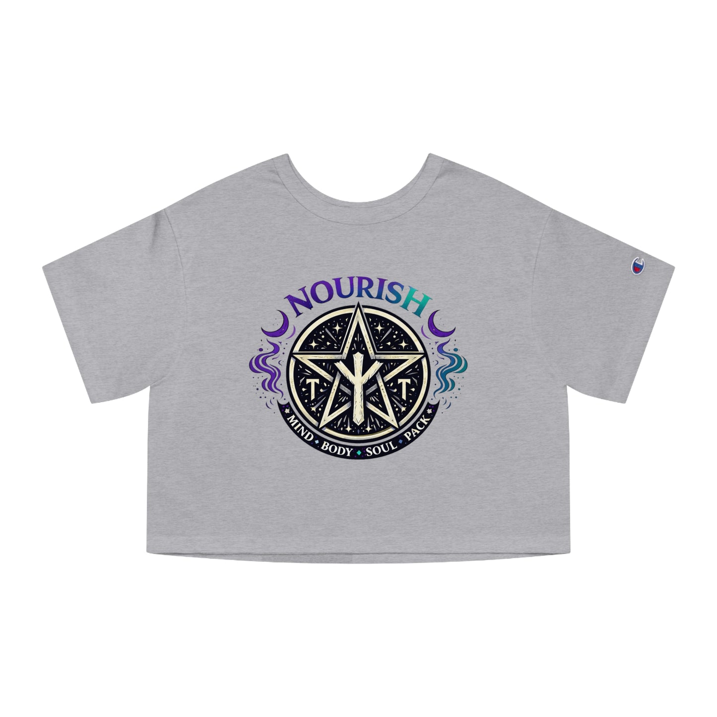 No Ur Ish NOURISH Cropped T-Shirt SA/DA Awareness (Proceeds Benefit Charity)