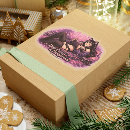 Kenzie Killz Manic Merch Dog Eared Booktok Sticker