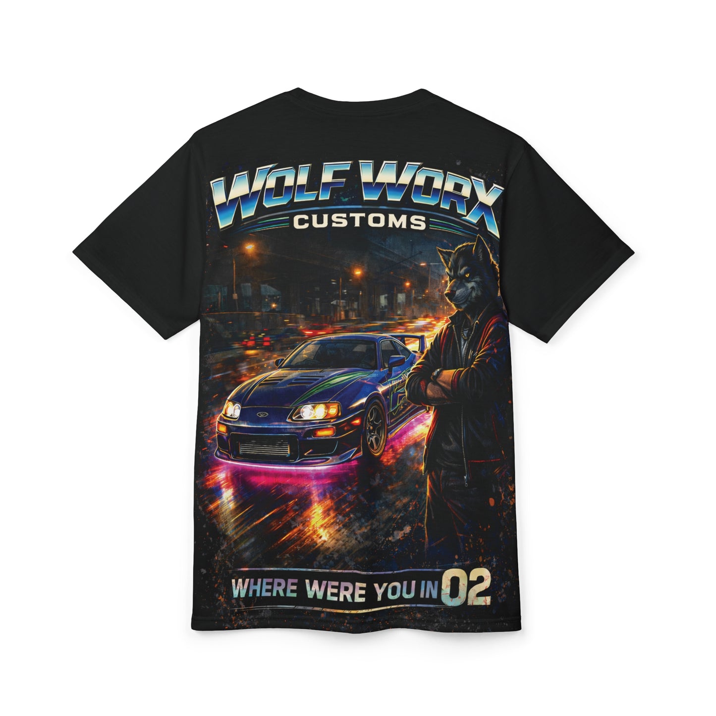Wolf Worx Customs "Where Were You In..." 02 Generations T- Shirt