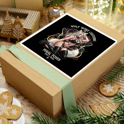 Feral Foxes Amalie Sticker