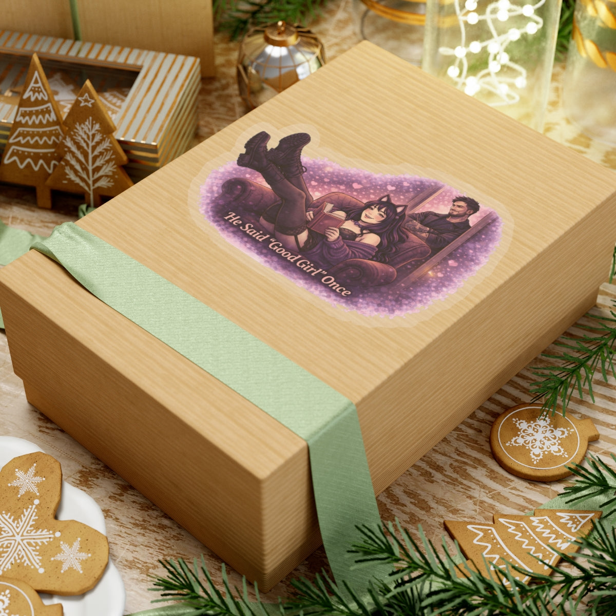 Kenzie Killz Manic Merch Comfy Cute Sticker