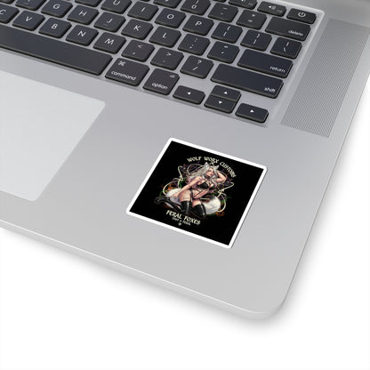 Feral Foxes Amalie Sticker