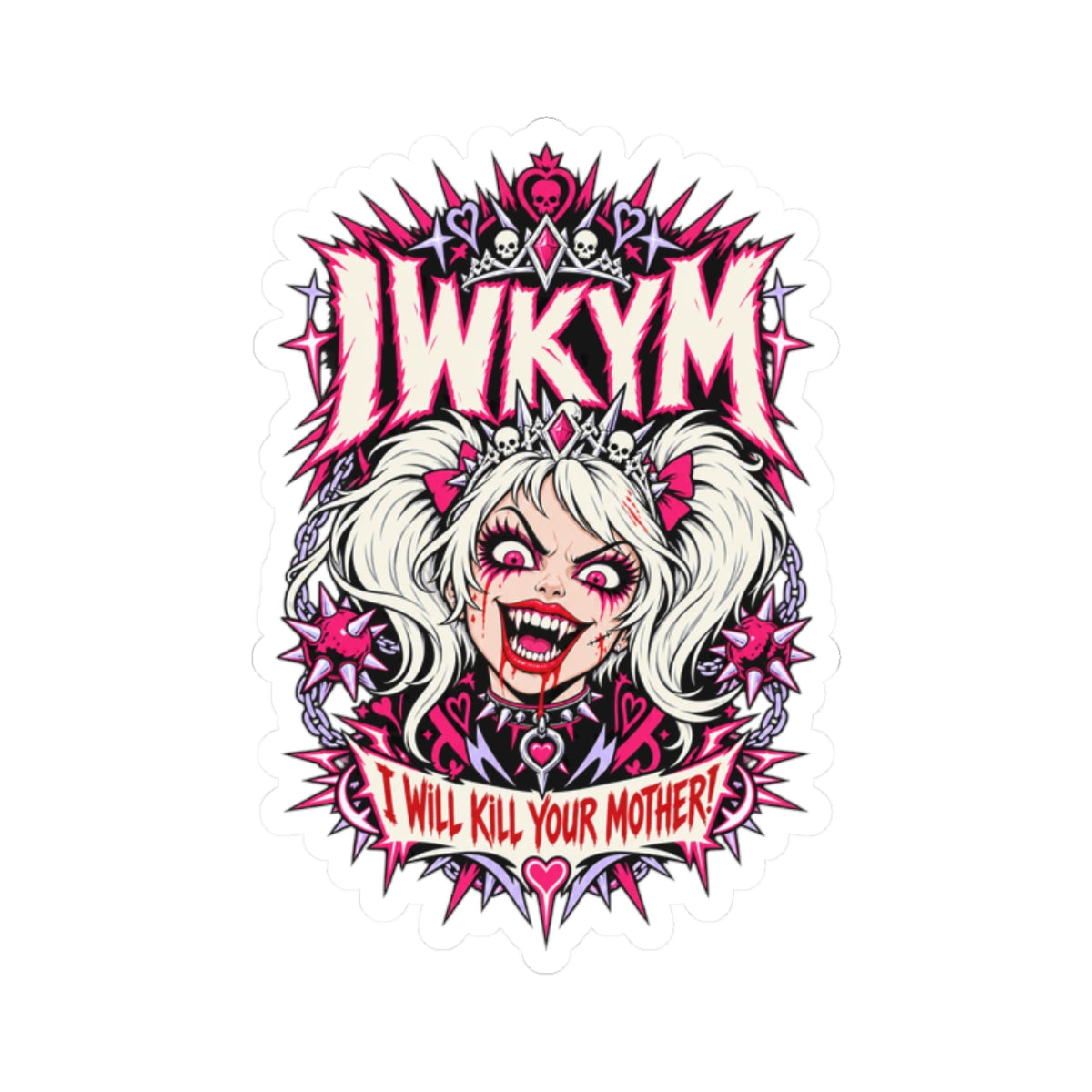 Dungeon Crawler Carl Samantha IWKYM Sticker