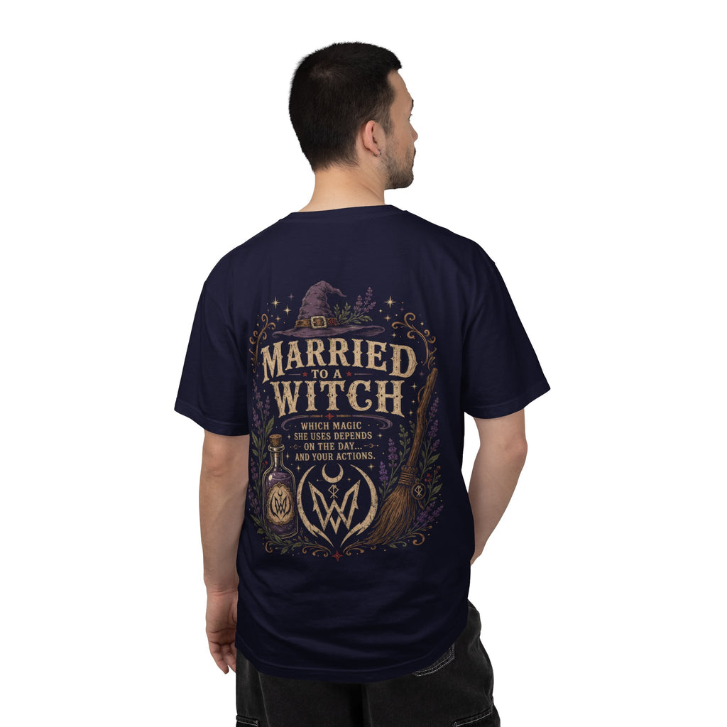 Married to a Witch T-Shirt | Witchy Couple Shirt Double W Supply Co