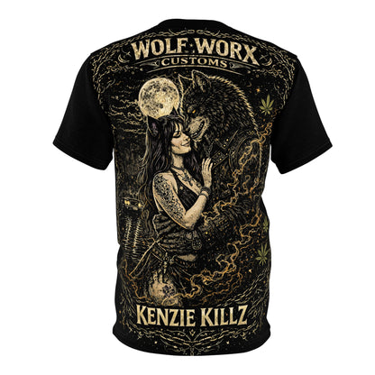Wolf Worx Customs x Kenzie Killz Embrace Collab T-Shirt