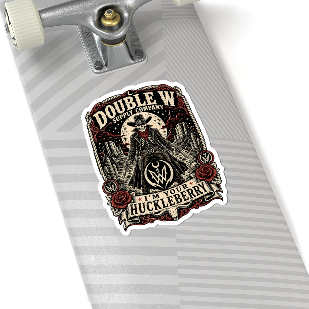 I'm Your Huckleberry Double W Supply Co Sticker