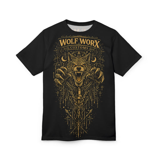 Wolf Worx Customs™ Fast. Feral. Built Different. Tee