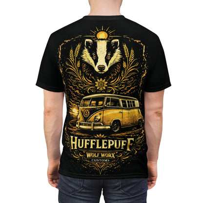 Wolf Worx Customs "Hogwarts Hotrods" Hufflepuff T- Shirt