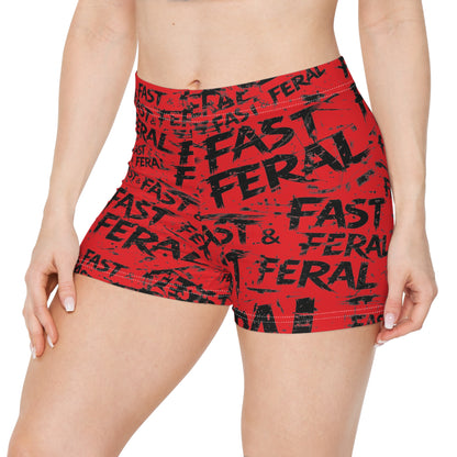 Wolf Worx Customs Fast & Feral Red Hot Shorts
