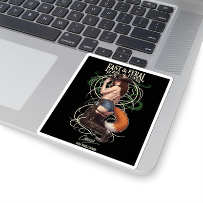 Feral Foxes Chelsea Sticker