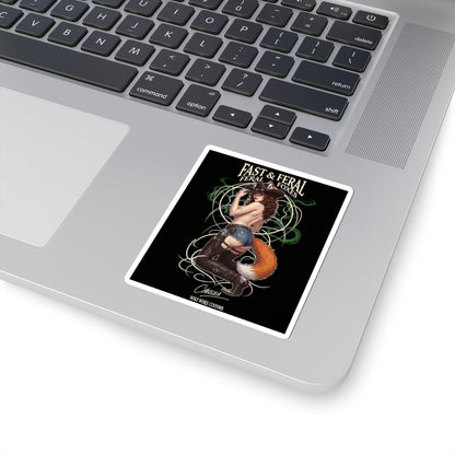 Feral Foxes Chelsea Sticker