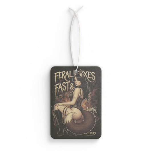 Feral Foxes Audiwifey Air Freshner